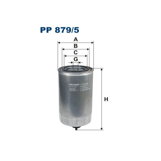 PP 879/5 - Polttoainesuodatin 