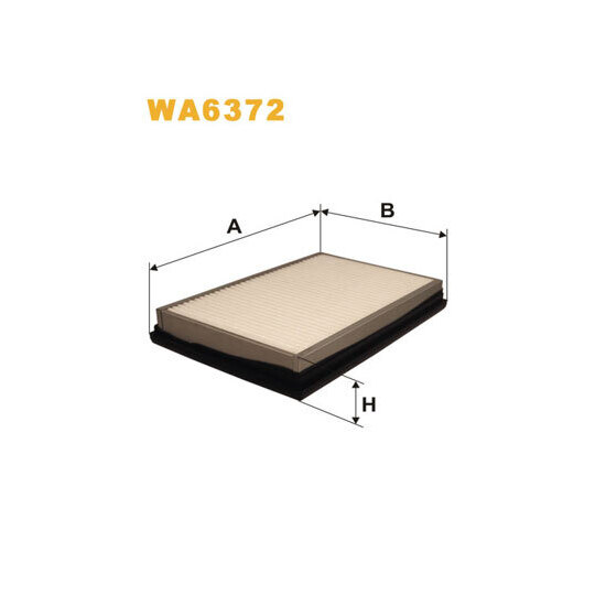 WA6372 - Air filter 