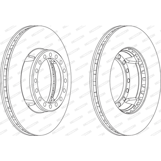 FCR127A - Brake Disc 