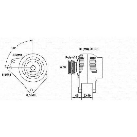 943355120010 - Alternator 