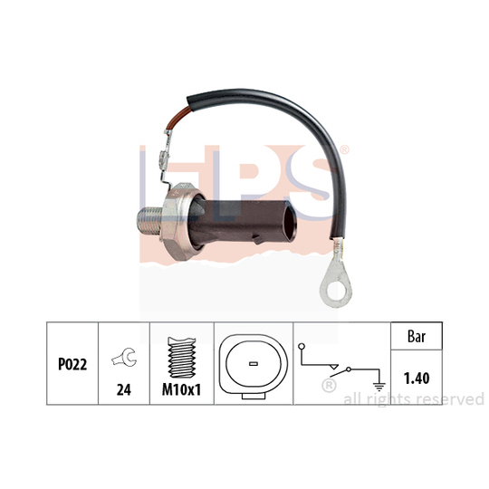 1.800.167 - Oil Pressure Switch 