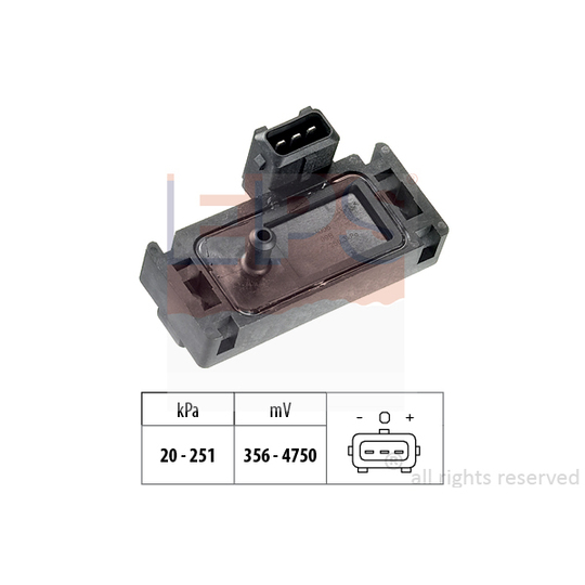 1.993.006 - Air Pressure Sensor, height adaptation 