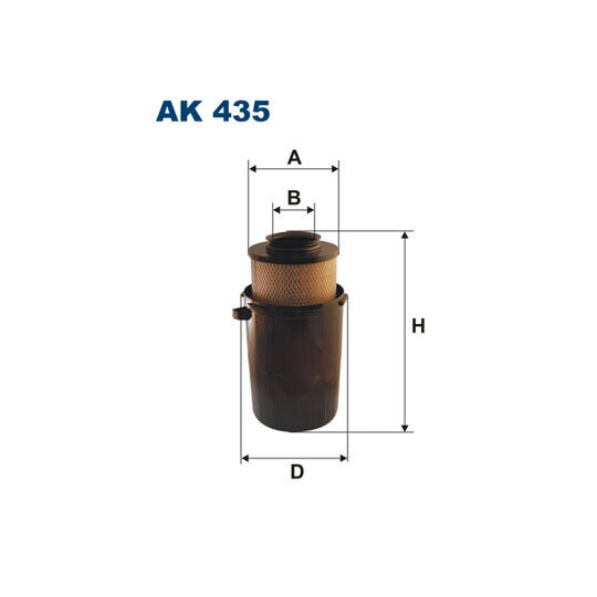 AK 435 - Air filter 