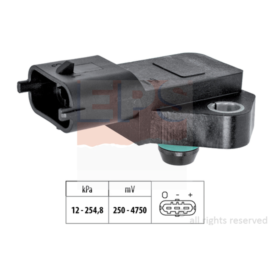 1.993.022 - Air Pressure Sensor, height adaptation 