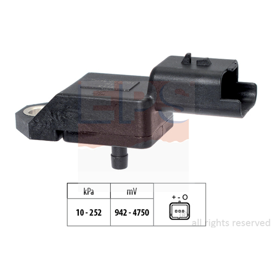 1.993.113 - Air Pressure Sensor, height adaptation 