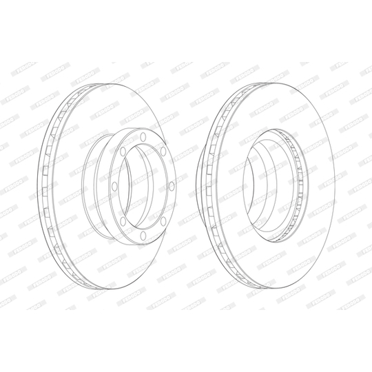 FCR131A - Brake Disc 