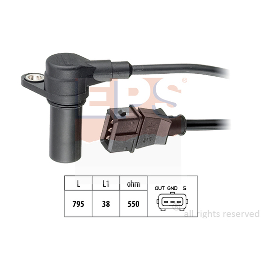 1.953.274 - Pulse Sensor, flywheel 