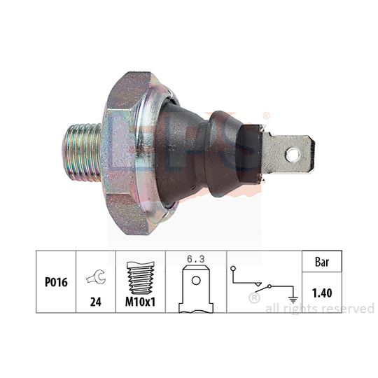 1.800.051 - Oil Pressure Switch 