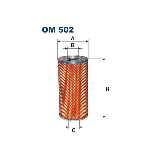 OM 502 - Oil filter 