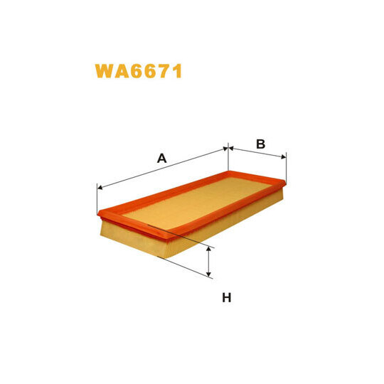 WA6671 - Air filter 