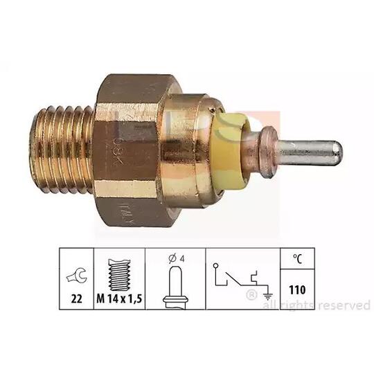 1.840.042 - Temperature Switch, coolant warning lamp 
