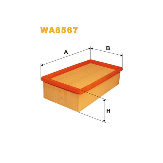 WA6567 - Air filter 