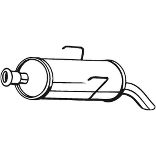 190-005 - End Silencer 