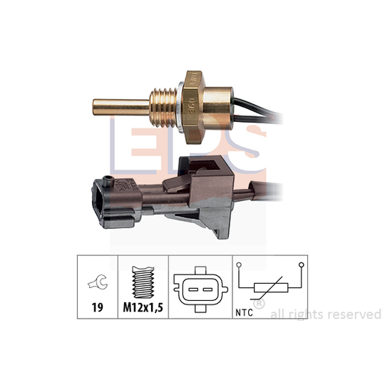 1.830.245 - Sensor, coolant temperature 