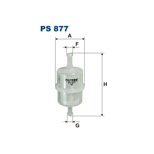 PS 877 - Polttoainesuodatin 