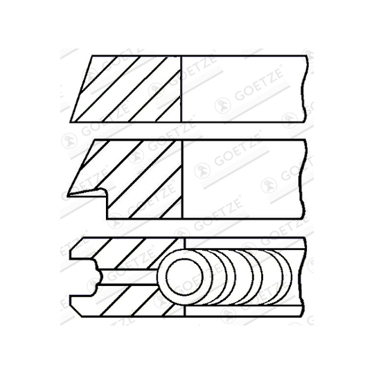 08-325100-00 - Piston Ring Kit 