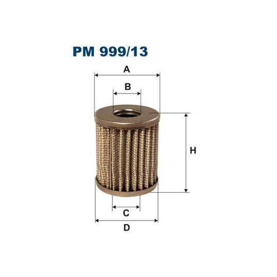 PM 999/13 - Fuel filter 