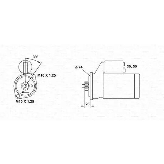 943241092010 - Startmotor 