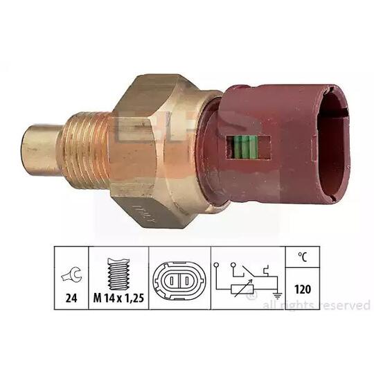 1.830.534 - Sensor, kylmedietemperatur 