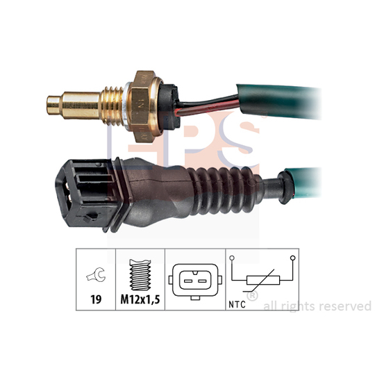 1.830.237 - Sensor, kylmedietemperatur 