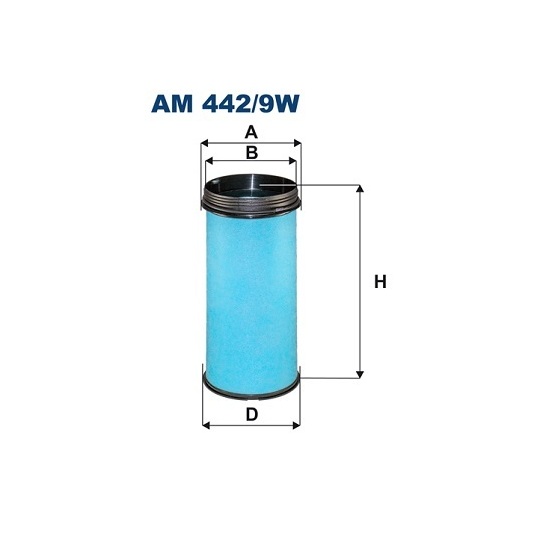 AM 442/9W - Air filter 