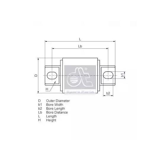 2.96056SA - Repair Kit, link 