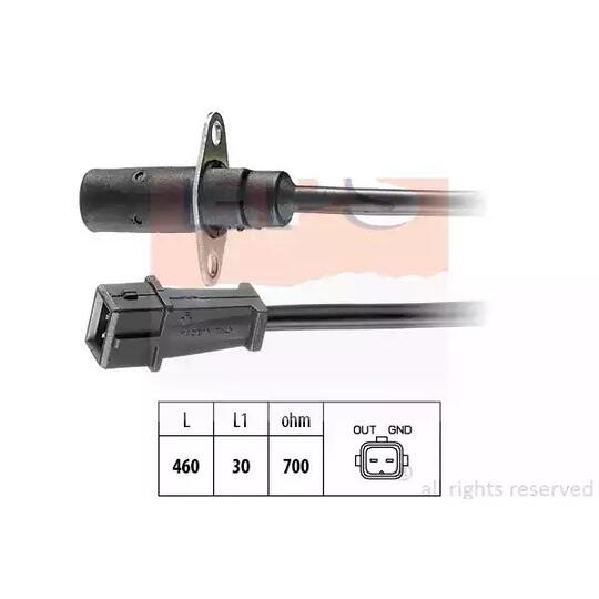 19530 01 - Pulse Sensor, flywheel 