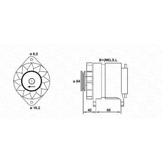 943355170010 - Alternator 