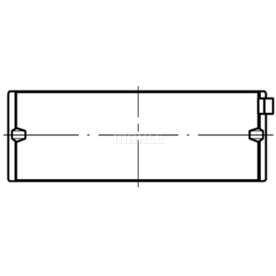 037 HL 21040 000 - Main Bearings, crankshaft 