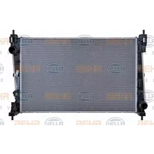 8MK376 754-461 - Radiator, engine cooling 