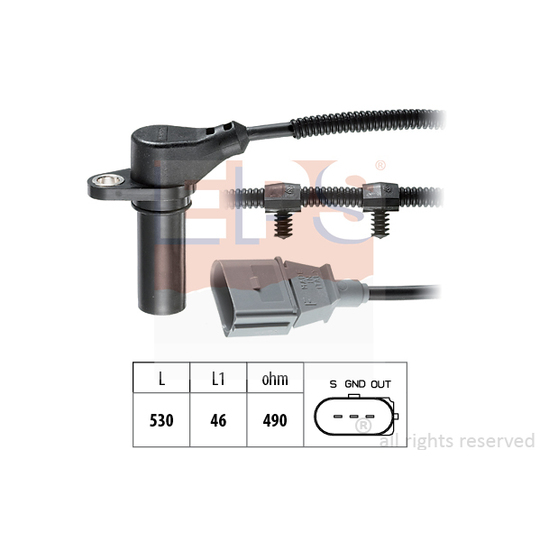 1.953.504 - Pulse Sensor, flywheel 