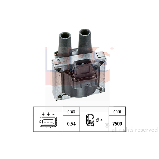 1.970.196 - Ignition coil 