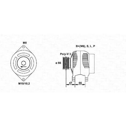 943356935010 - Alternator 