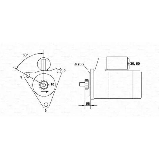 943253159010 - Startmotor 