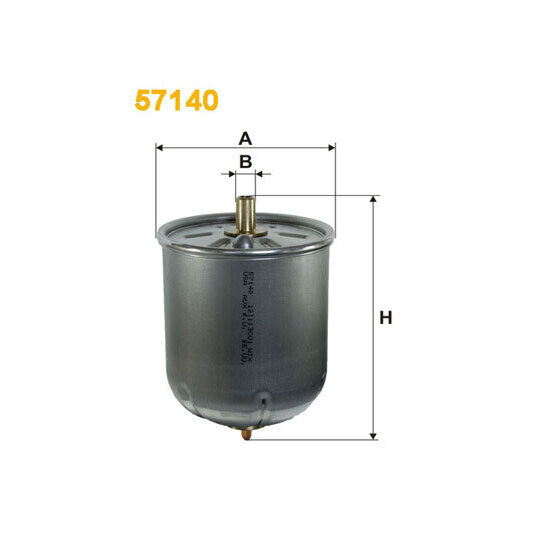 57140 - Oil filter 