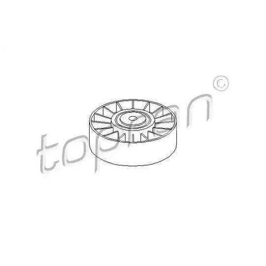 113 253 - Deflection/Guide Pulley, v-ribbed belt 