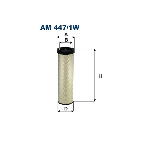 AM 447/1W - Lisa õhufilter 
