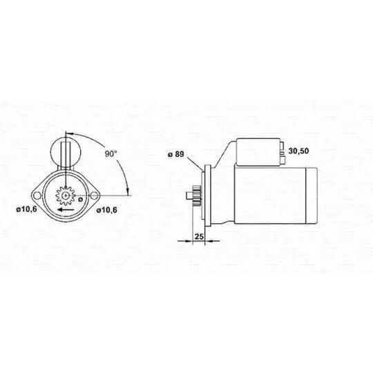 943241007010 - Startmotor 