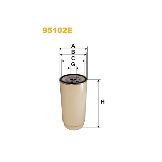 95102E - Fuel filter 