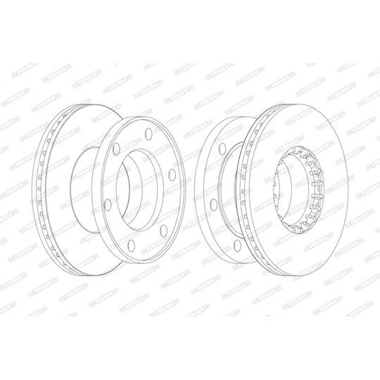 FCR174A - Brake Disc 