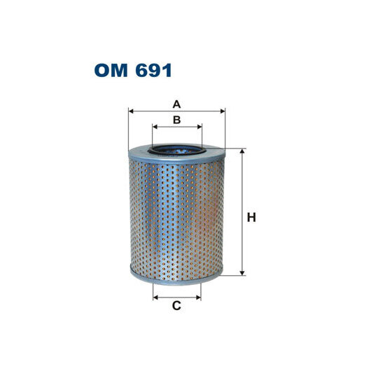 OM 691 - Suodatin, työhydrauliikka 