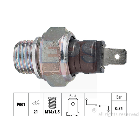 1.800.006 - Oil Pressure Switch 