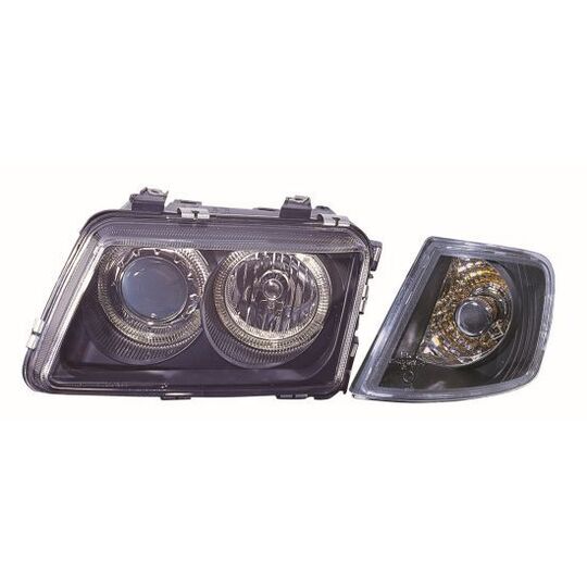 446-1107FXNDAM2 - Headlight Set 