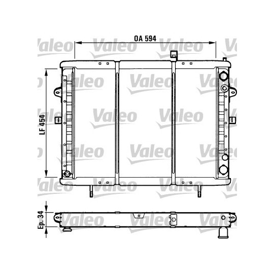 730668 - Radiator, engine cooling 