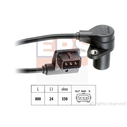 1.953.158 - Pulse Sensor, flywheel 