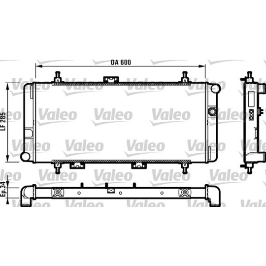 730595 - Kylare, motorkylning 