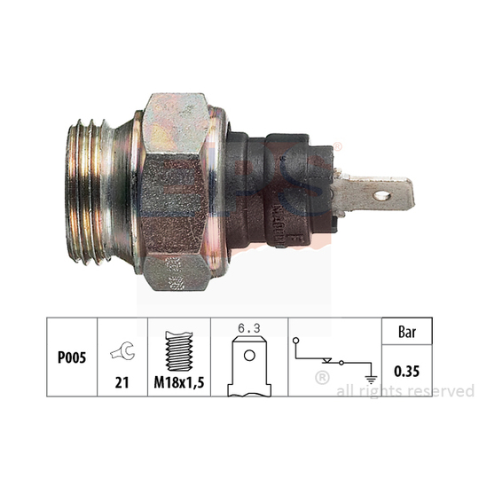 1.800.034 - Oil Pressure Switch 