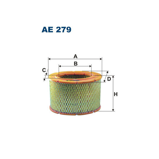 AE 279 - Air filter 