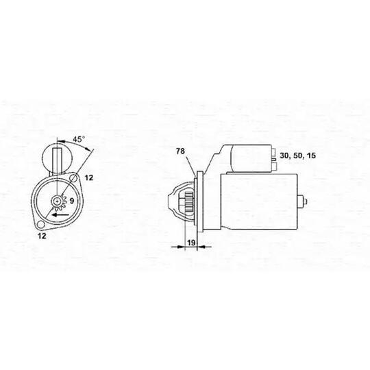 943251607010 - Startmotor 