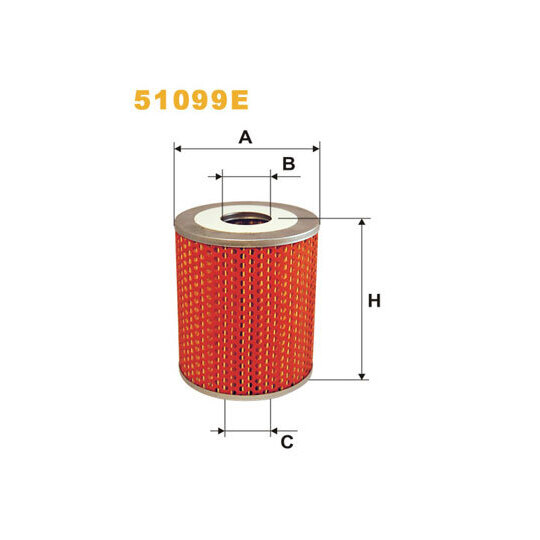 51099E - Oil filter 